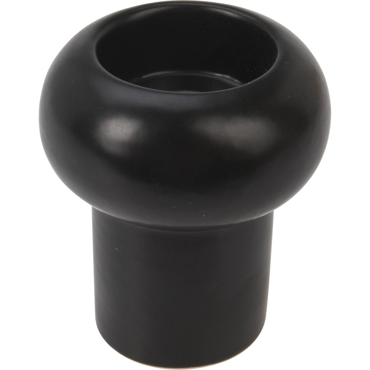 Ozdobny świecznik ceramiczny, 8,5 cm