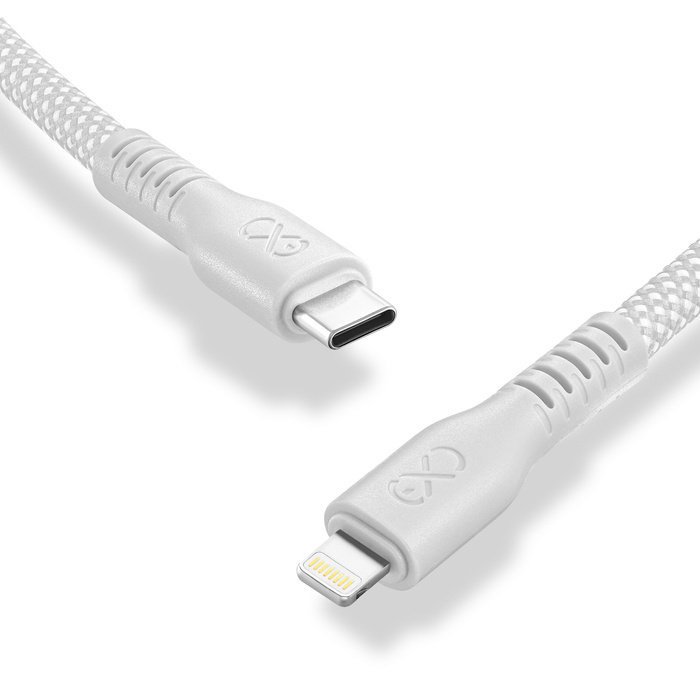 Kabel USBC-Lightning eXc IMMORTAL,2.0m, popielaty
