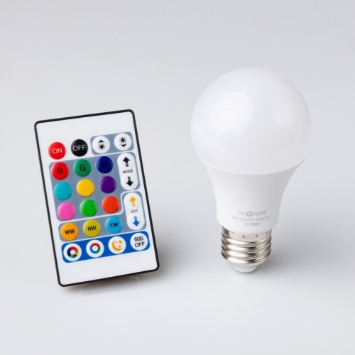 ŻARÓWKA LED RGBCCT E278W NA PILOT Ecolight EC20060