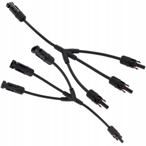 Trójnik złącze solarne MC4 para SR-MC4-Y3