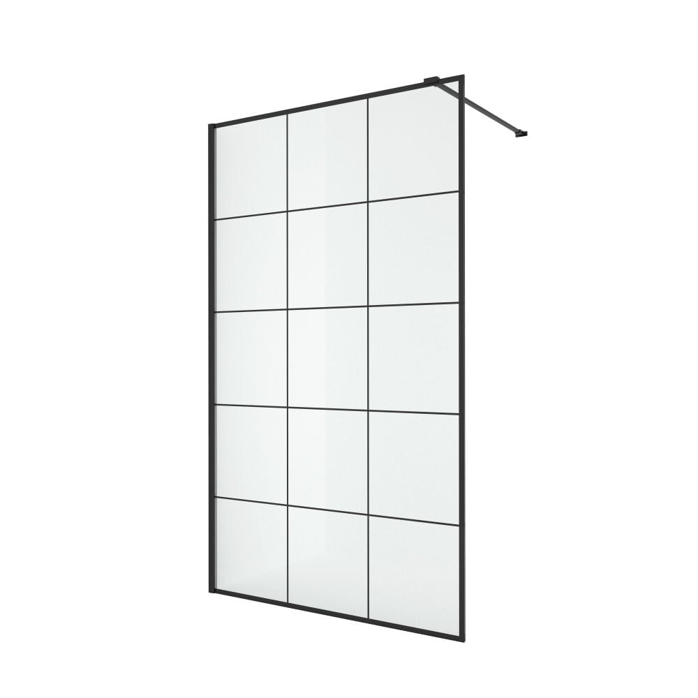 Kabina Prysznicowa Walk-In New Modus Black 90X200 5903917233262