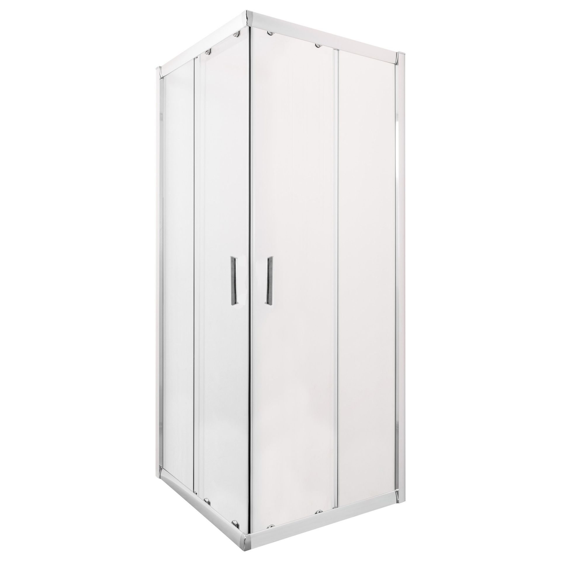 Kabina prysznicowa Seahorse Bellio 80x80x190 kwadratowa chrom transparentne BL501QT+