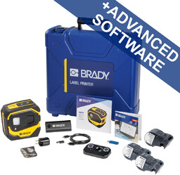 Brady M511-EU-UK-KIT 176494 etiketownica z walizką