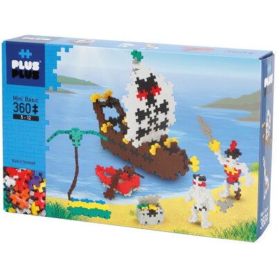 Plus Plus Klocki Plus Plus Mini Basic Piraci 360 elementów