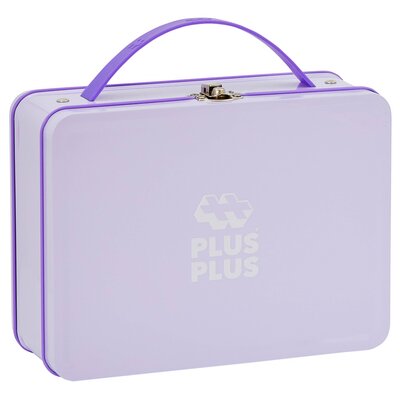 Plus Plus Klocki 600 Metalowa Walizka Pastel 2