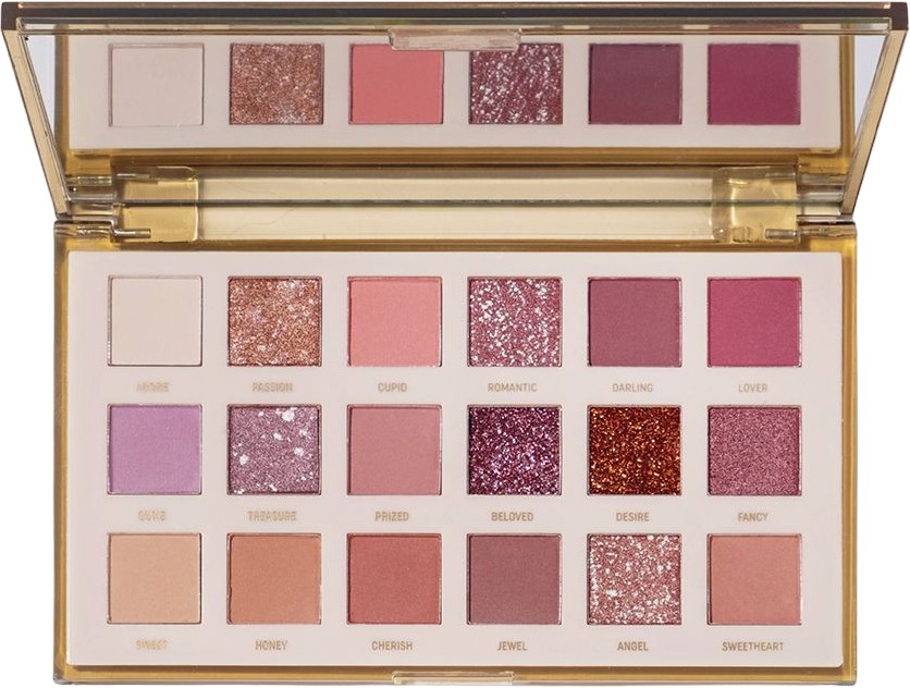 Suche cienie do powiek Magic Studio Powerful Cosmetics Eyeshadow Palette 18 Colors Very Nude 10 g (8436591922650)