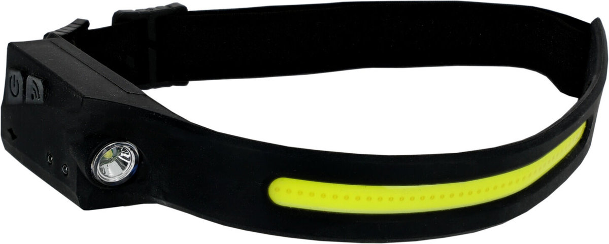Latarka Czołowa Usb-C, Cob+Xpe, 300Lm, Czujnik Ruchu Proline
