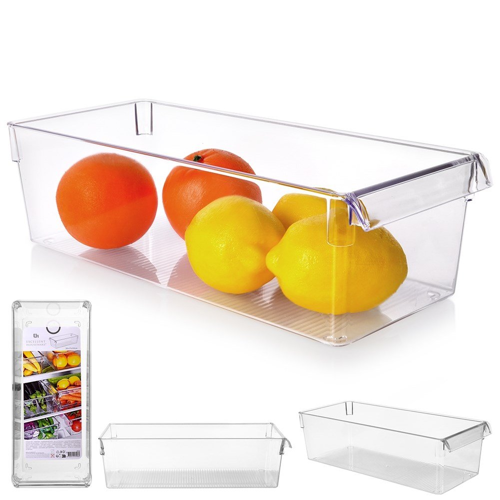 Organizer Do Lodówki Pojemnik Kuchenny Na Produkty Żywność 36X15X10 Cm