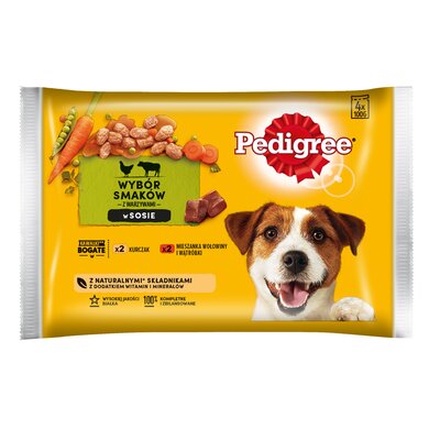 Pedigree Adult Bonus Pack Saszetki 4X100G