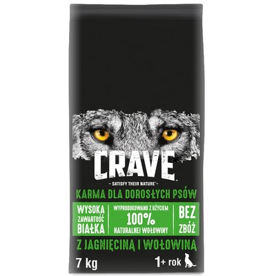 Crave Jagnięcina/Wołowina 7 kg
