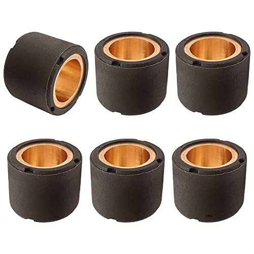 cyclingcolors 6x Rolki wariator jastrychów 15x12mm skuter variomat motorower motocykl 50cc (3.0g)