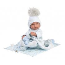 Lalka bobas winylowa Tino 43 cm Llorens