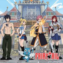 Kalendarz ścienny 2024 manga Fairy Tail