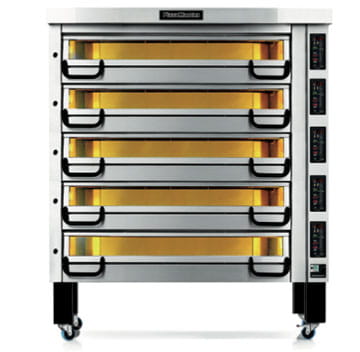 Pizza Master PM 745ED - Piec do pizzy 5-komorowy sterowany elektronicznie