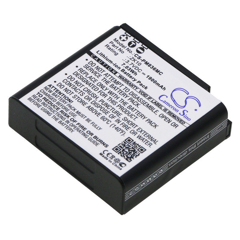 Polaroid iM1836 / ZK10 1900mAh 7.03Wh Li-Ion 3.7V (Cameron Sino)