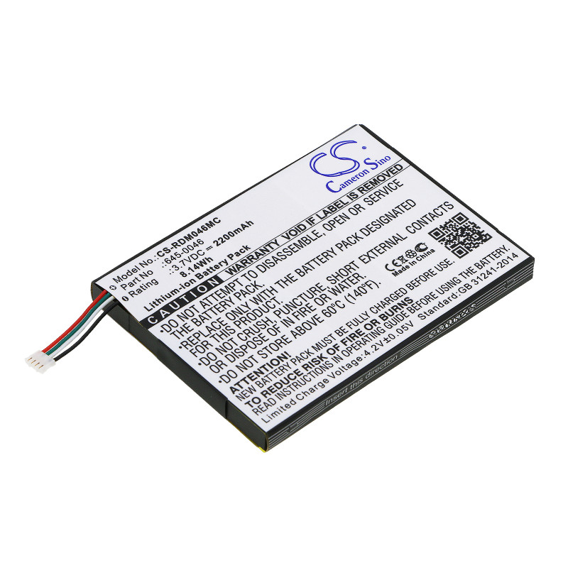 Red Digital Cinema REDmote / 645-0046 2200mAh 8.14Wh Li-Ion 3.7V (Cameron Sino)