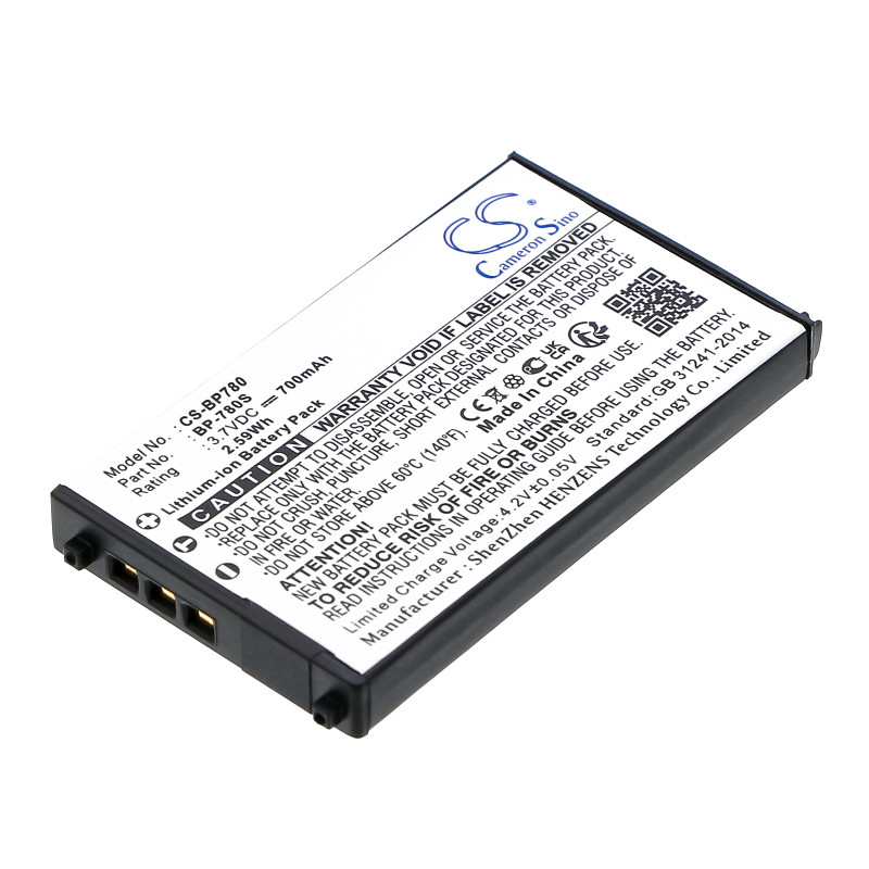 Kyocera CONTAX SL300RT / BP-780S 700mAh 2.59Wh Li-Ion 3.7V (Cameron Sino)