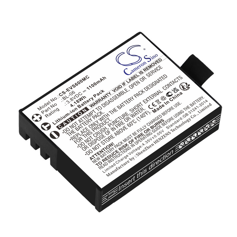 Ezviz S5 / BL-06 1100mAh 4.18Wh Li-Ion 3.7V (Cameron Sino)