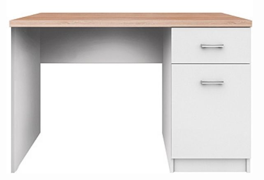 Elior Białe młodzieżowe biurko pod komputer T5-L59