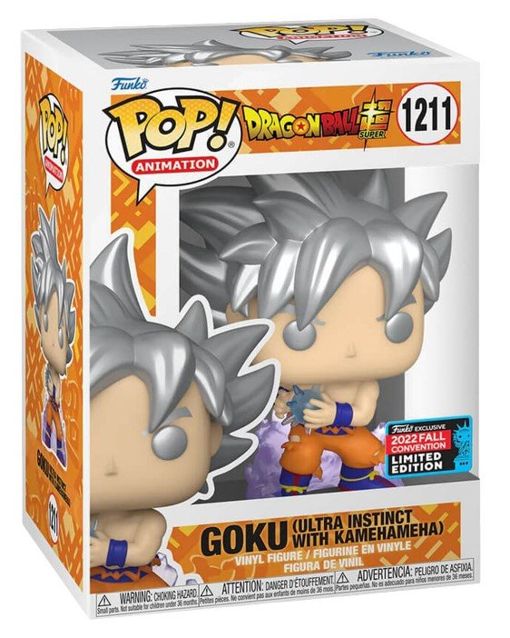 Funko POP! Anime, figurka kolekcjonerska, Dragonball Super, Goku, Limitowana Edycja, 1211