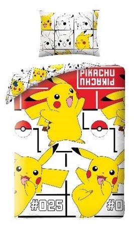 Pościel Młodzieżowa 140x200 Pokemony Pokemon