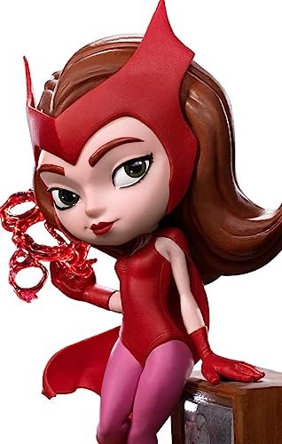 Iron Studios - Figurki MiniCo: Figurka Wandavision (Wanda - Halloween).