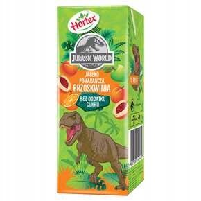 NAPÓJ JURASSIC JABŁ-POMAR-BRZOSK 200 ml HORTEX