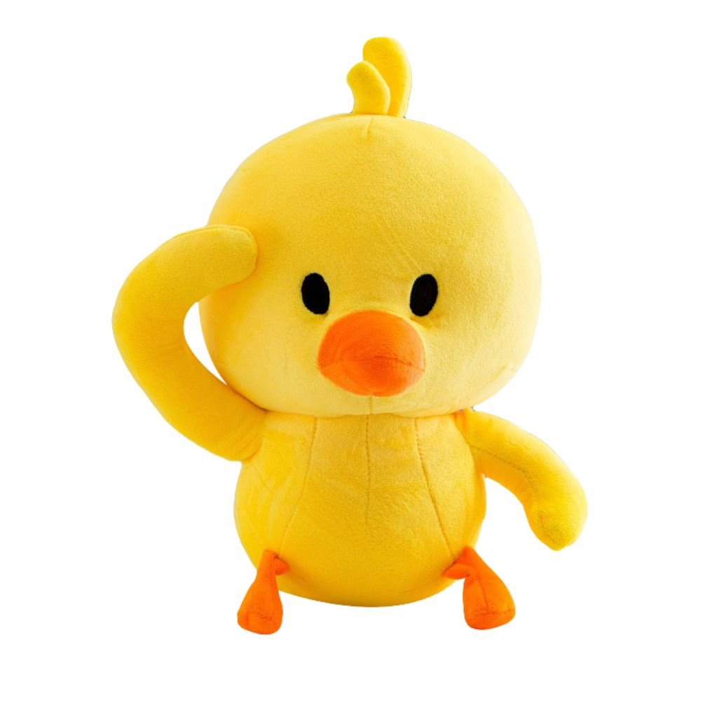 Maskotka Pluszak Poduszka żółta pluszowa kaczka 50cm
