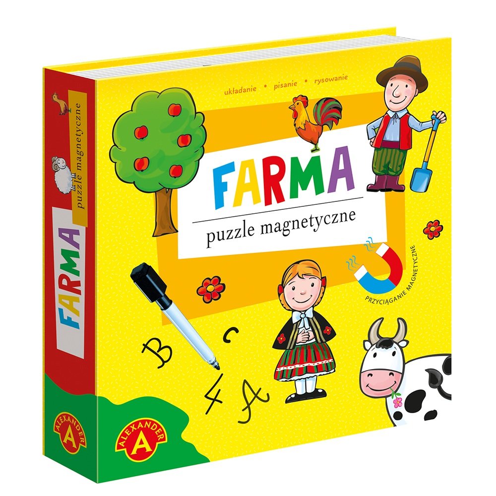 PUZZLE MAGNETYCZNE FARMA