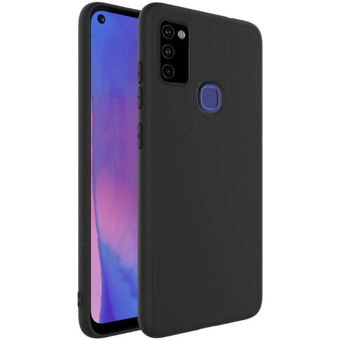 Soft Matt żelowy pokrowiec etui Samsung Galaxy M51 czarny