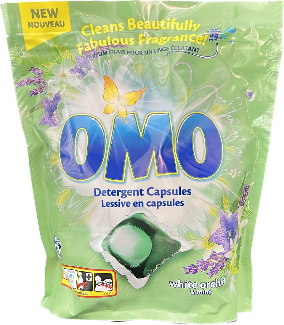 OMO White Orchid & Mint kapsułki 46p 1.1kg