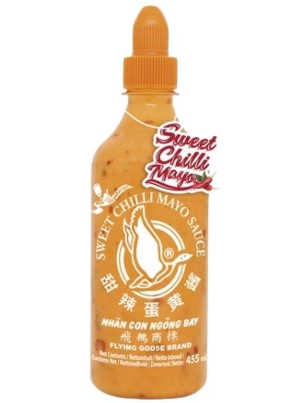 SOS CHILLI SRIRACHA MAYO SWEET Z MAJONEZEM FLYING GOOSE 455ML
