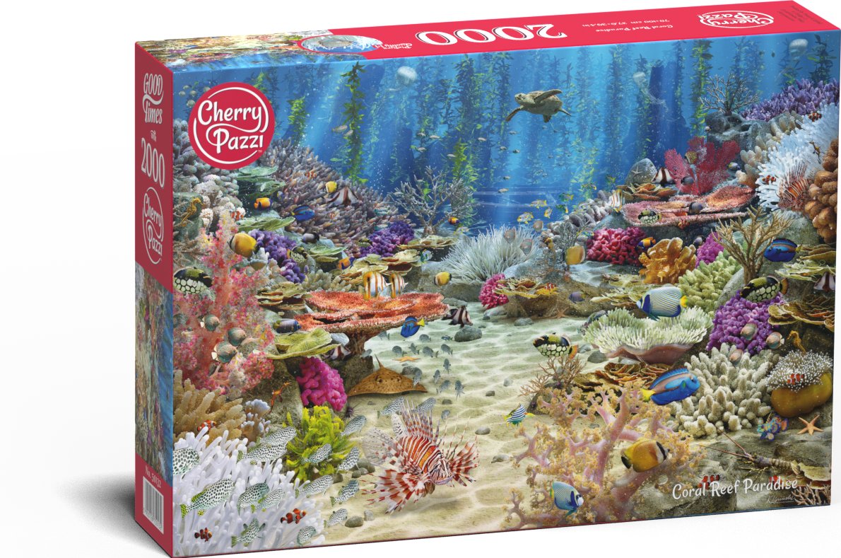 Cherry Pazzi, puzzle, Coral Reef Paradise, 2000 el. 50132 (58889657 )