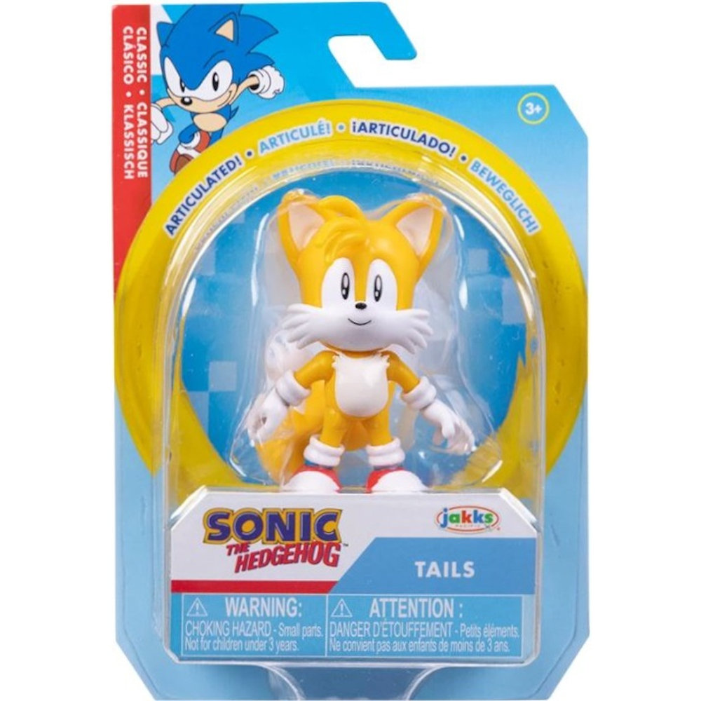 Sonic The Hedgehog Jakks Pacific Oryginalna Ruchoma Figurka Classic Tails