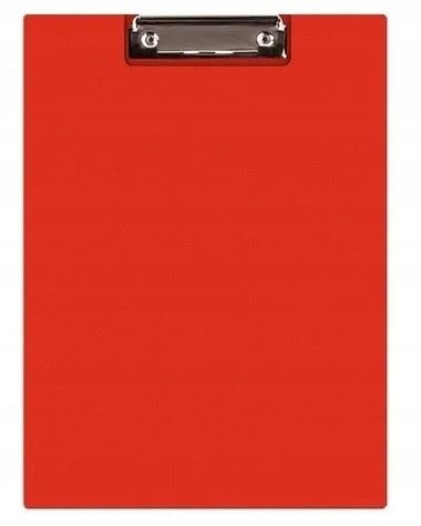 Deska Z Klipem, Clipboard A4 Taurus Czerwona