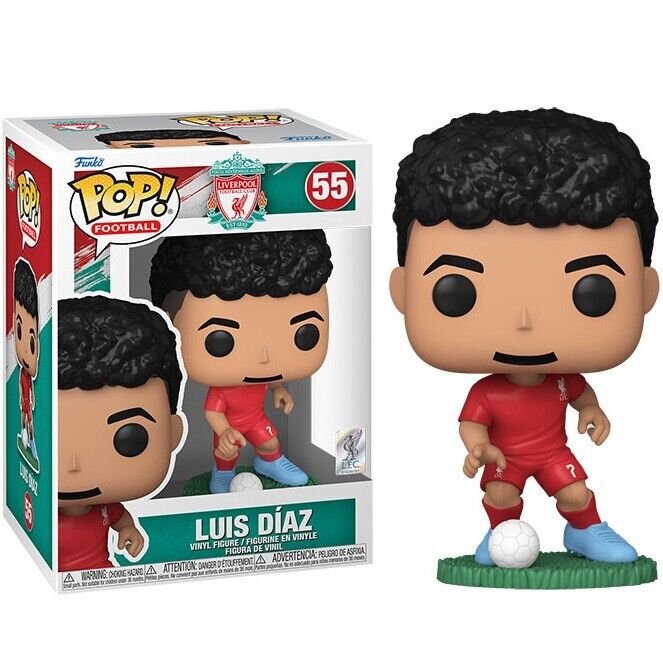 Funko Pop! Lfc Football 55 Luis Diaz Liverpool Fc