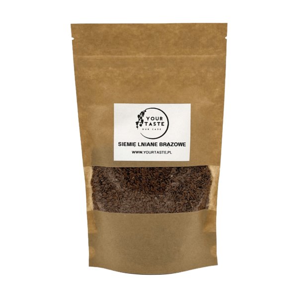 Siemię lniane brązowe 500g