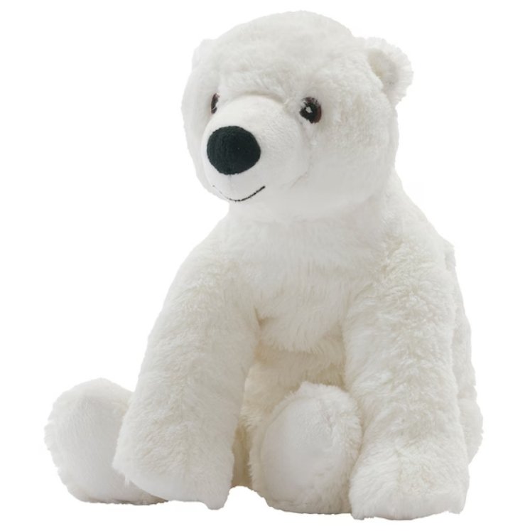 Ikea Snuttig Maskotka Pluszak Niedźwiedź Miś Polarny 29Cm Przytulanka