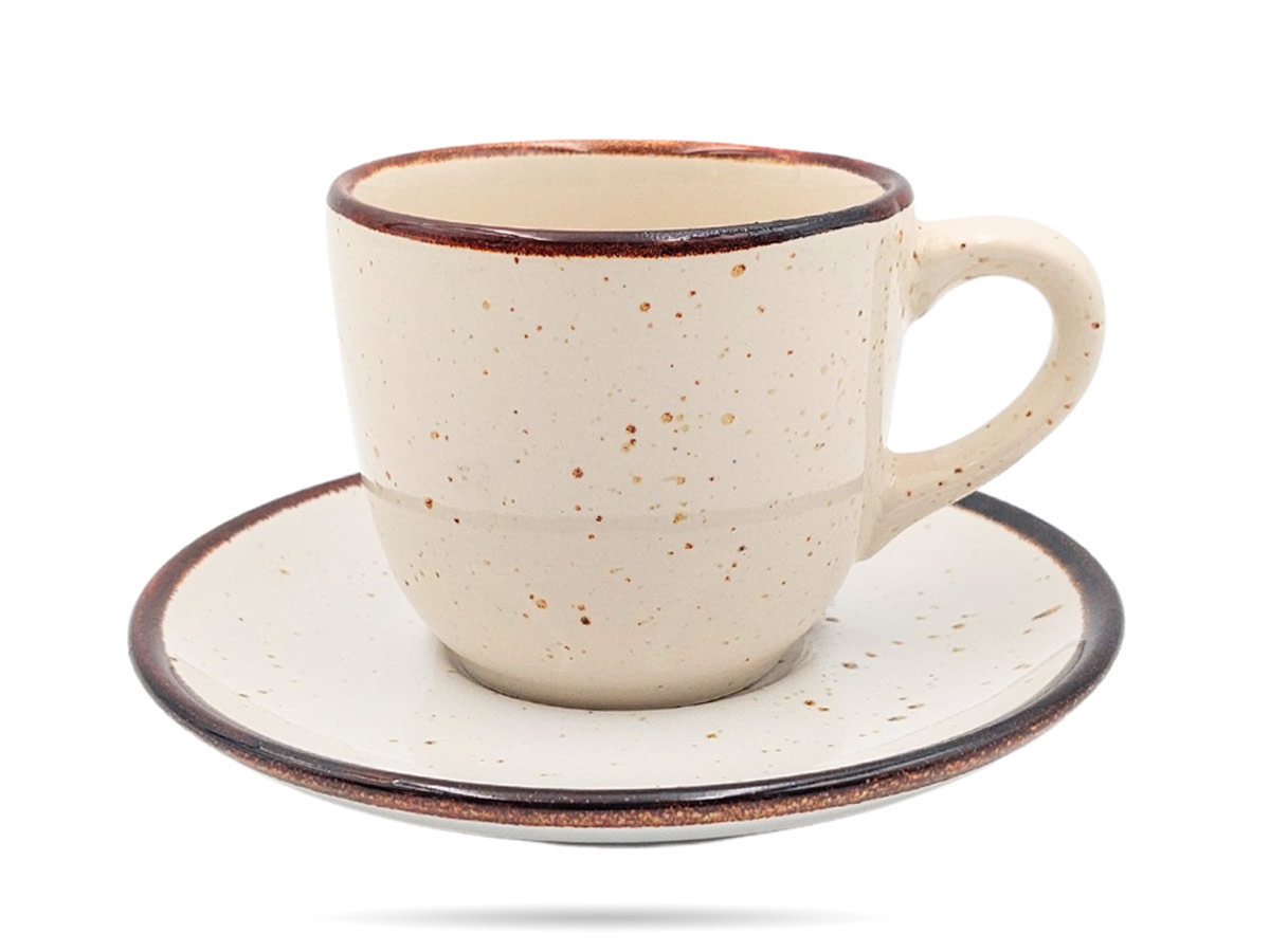 Filiżanka Bel 200 Ml Rustic Krem Kera Ceramika