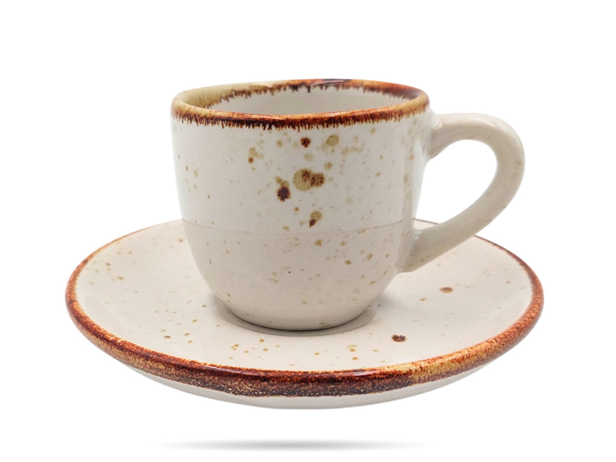 Filiżanka Espresso Bel 100 Ml Krem Kera Ceramika