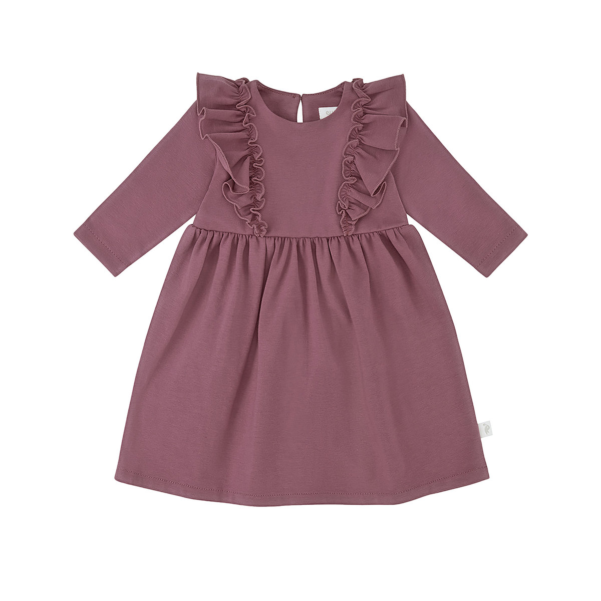 Sukienka ze skrzydełkami brudny fiolet 62