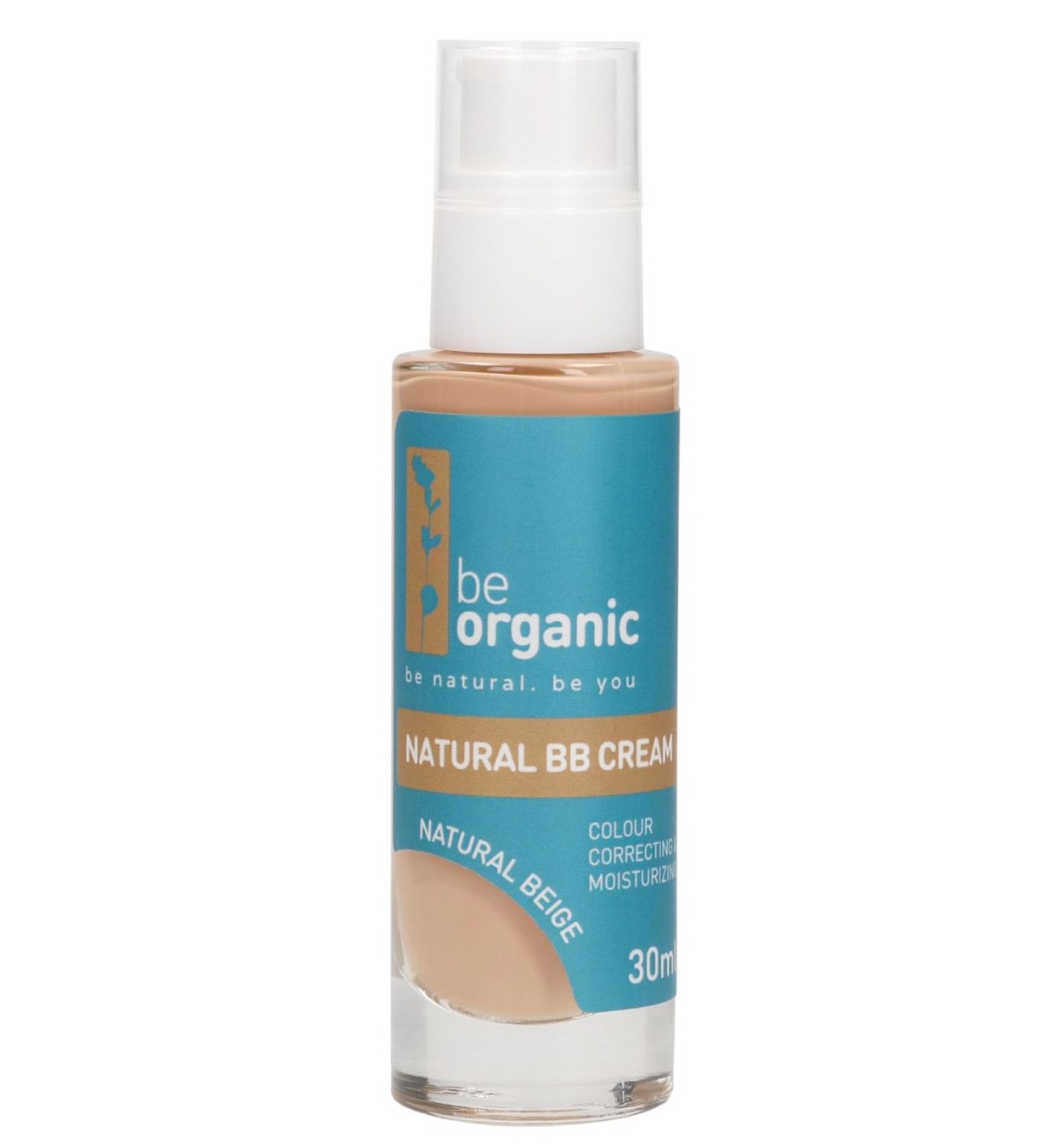 Be Organic -  Krem BB Natural Beige 30ml