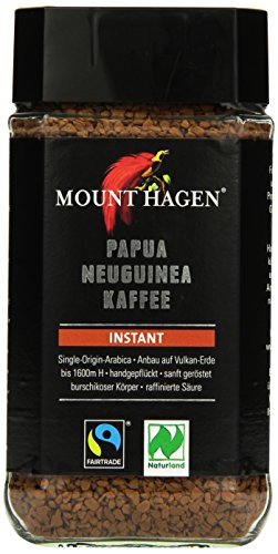 Mount Hagen Instant Fair Trade, zestaw 6 sztuk (6 x 100 g) - Bio