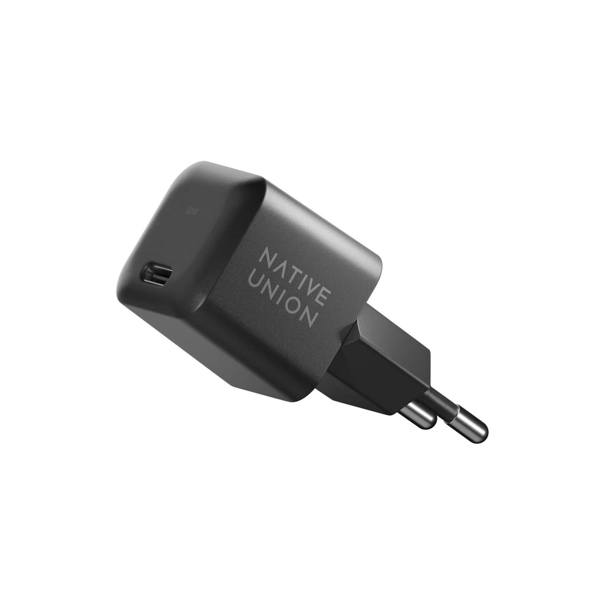 Zdjęcia - Ładowarka Native Union Fast GaN Charger PD 30W black - darmowy odbiór w 22 miastach 