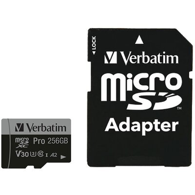 Verbatim 256GB microSDXC Pro 90MB/s