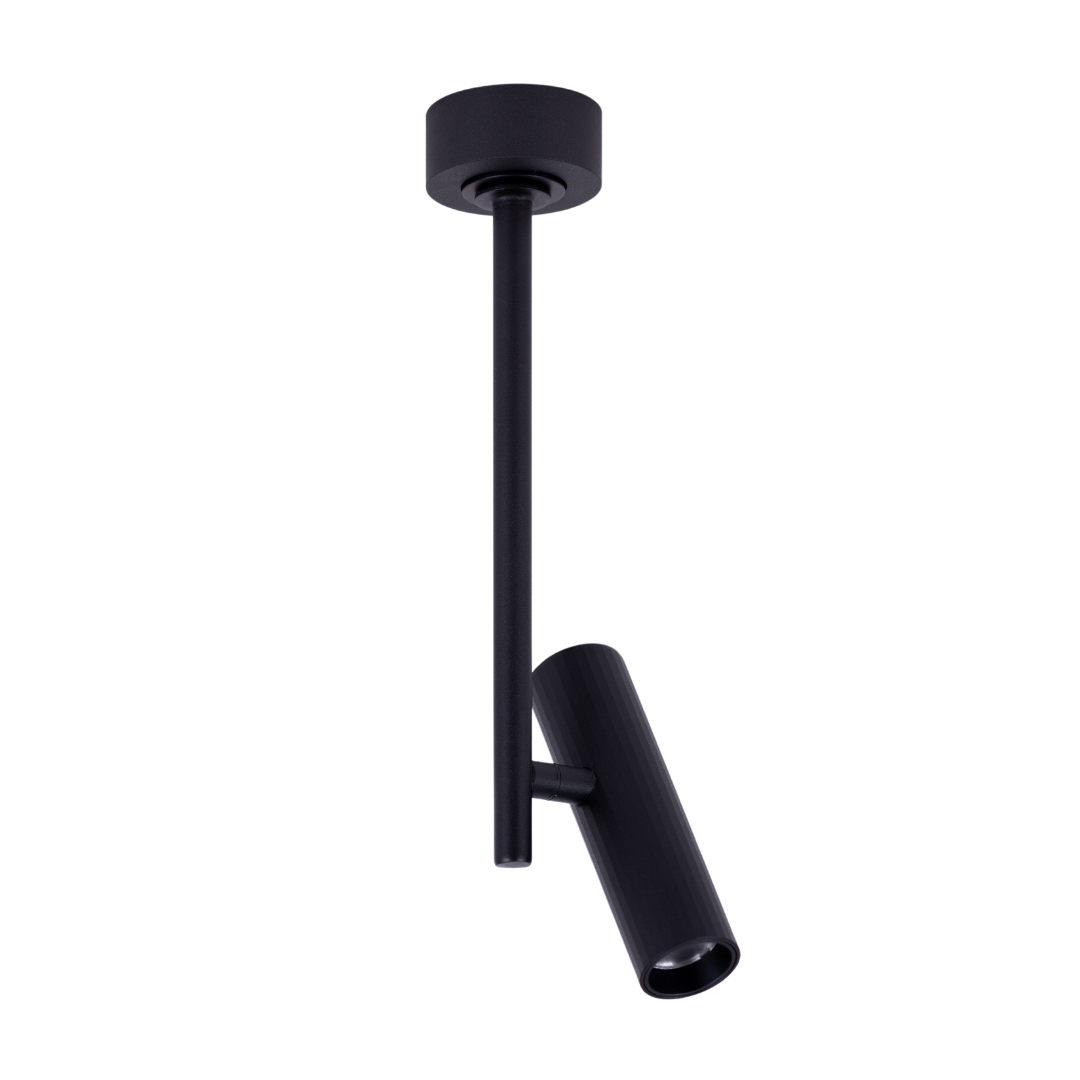 Reflektor sufitowy BIVIO czarny 3000K 701508 - Oxyled