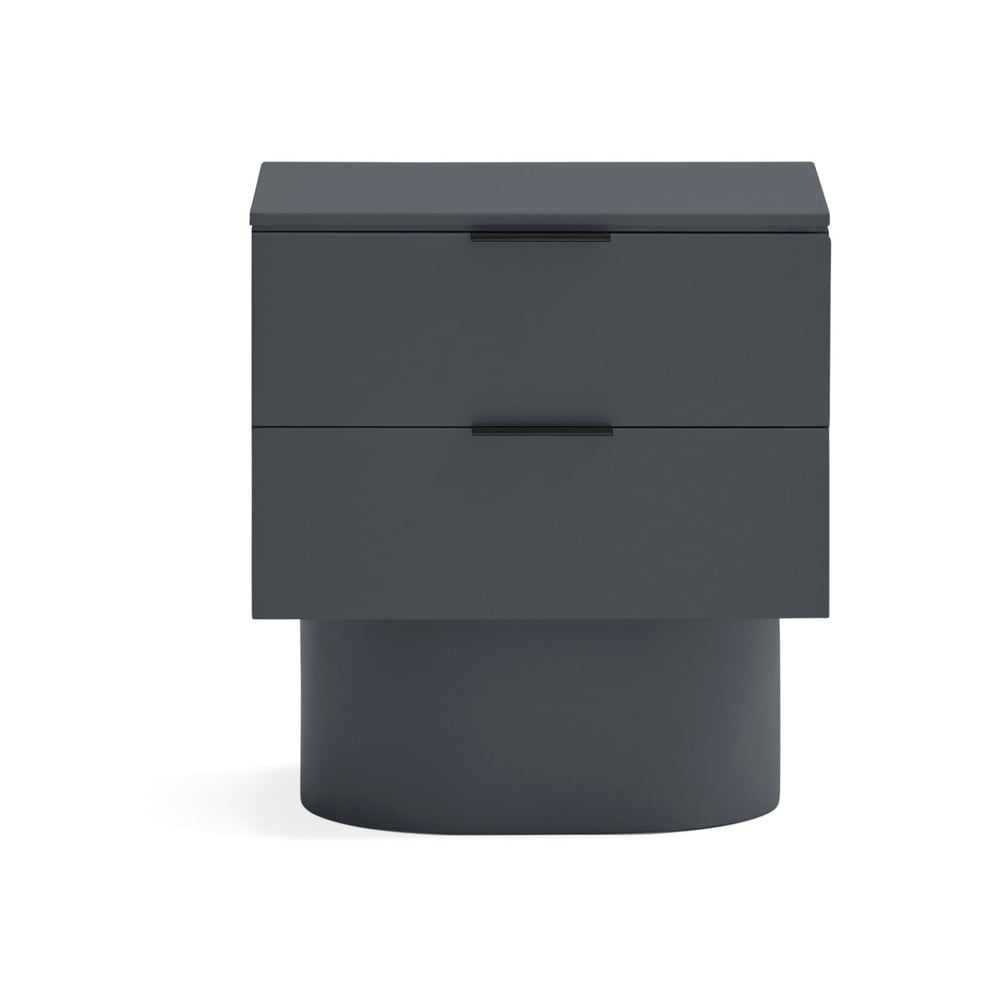 Antracytowa szafka nocna Totem – Teulat
