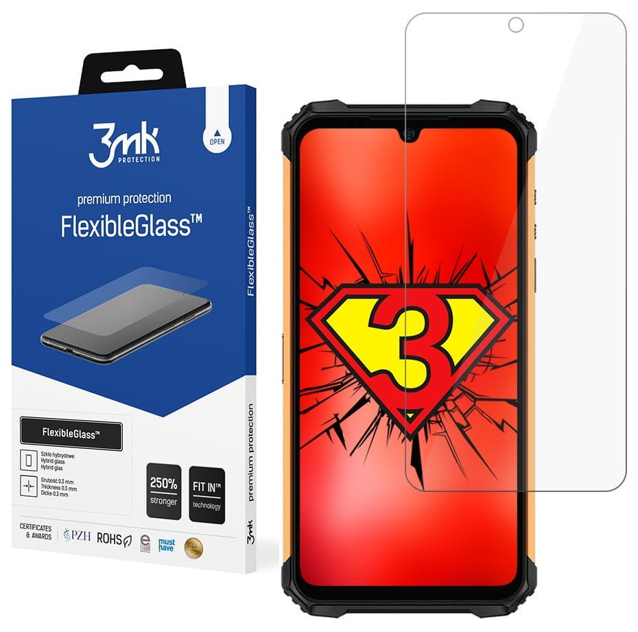 Szkło ochronne 3mk FlexibleGlass do Ulefone Armor 8 Pro