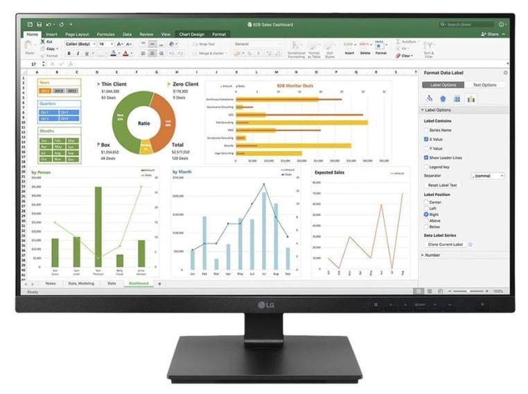 LG LCD 27BN65YP-B 27'' black