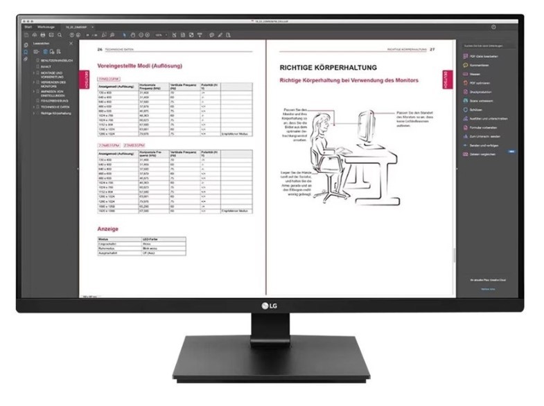 LG LCD 27BN65QP-B 27'' black